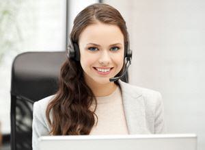 Telefonzentrale und Anmeldung